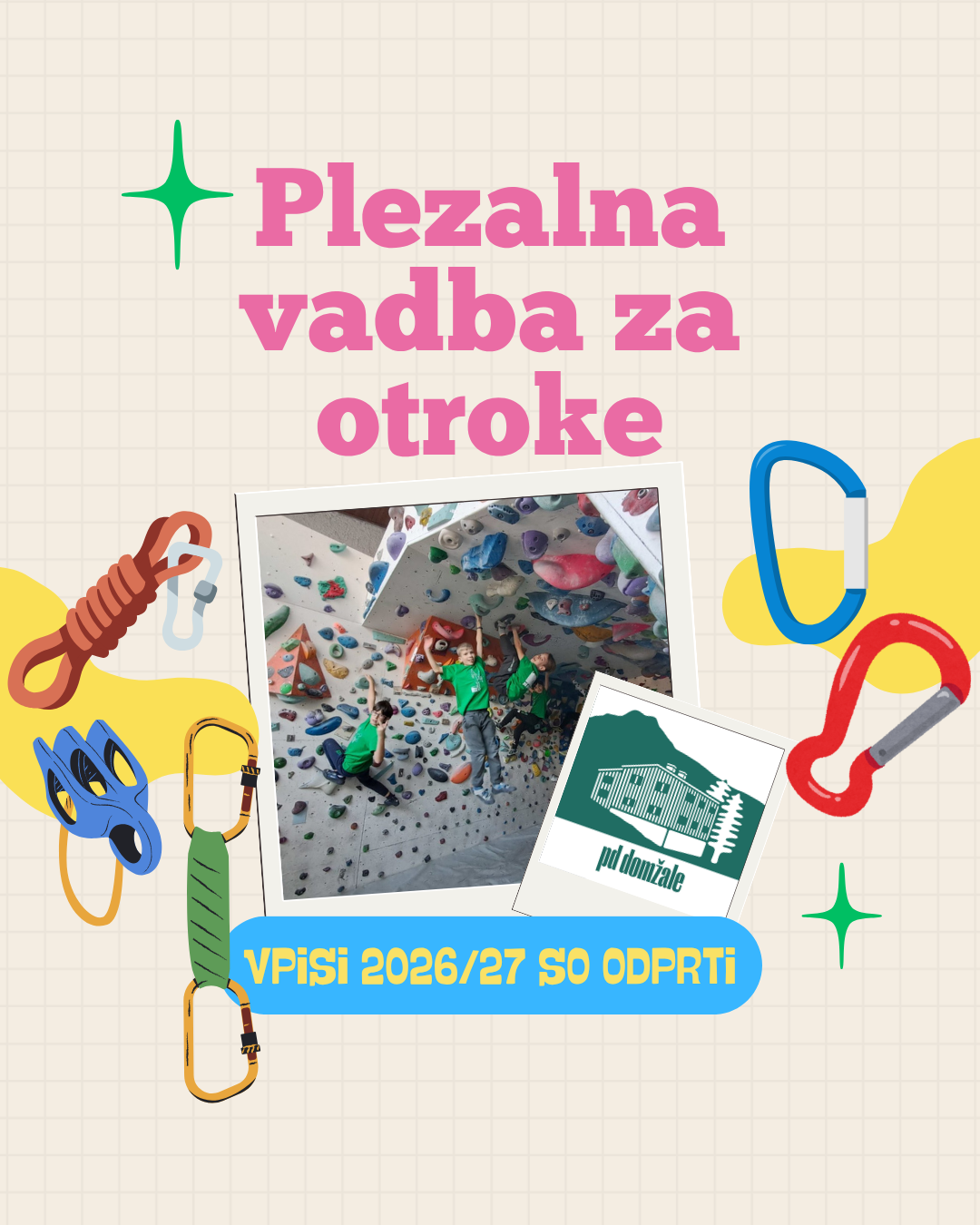 Plezalna vadba za otroke